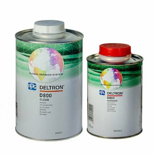 Лак PPG D800 1 л + отвердитель D802 0,5 л