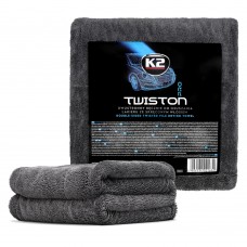 К-2 Рушник з мікрофібри для сушки лакофарбової поверхнї трикотажний Twiston PRO 90*60cm (D0225)