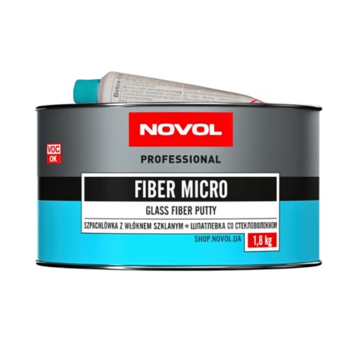 Novol Шпаклівка зі скло мікро (1,8 кг)