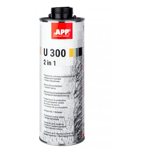 APP Гравітекс-герметик  U-300 чорний  1л