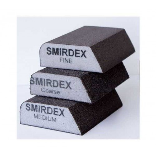 Smirdex КОМБІ Абразивна губка 4*4 MEDIUM (середня)