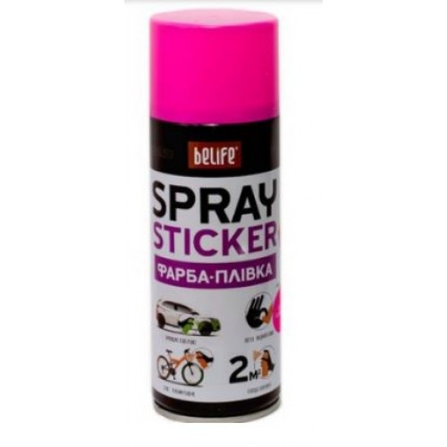 BeLife Фарба-плівка Fluor R 1002 рожевий 400ml