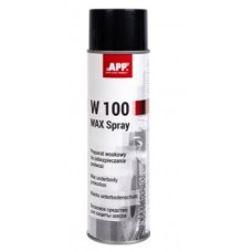 APP SPRAY Препарат на восковой основе для защиты шасси "W100-WAX" антрацит  500мл.