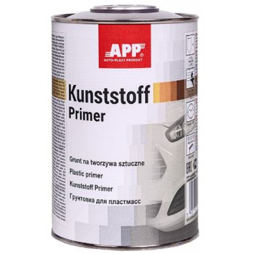 APP Грунт для пластику 1К "Kunststoff-Primer" сріблястий 1л.
