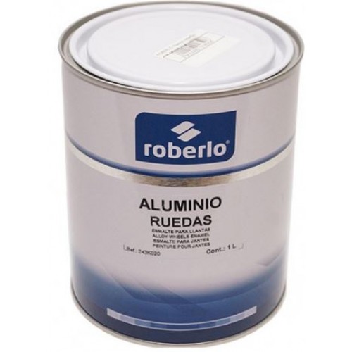 ROBERLO Краска для дисков цвет- алюминий 1 L.