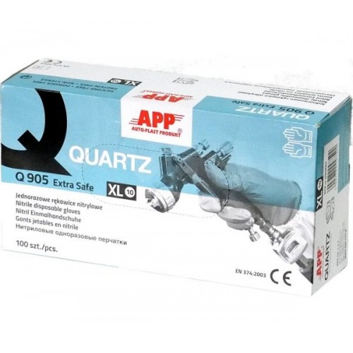APP Перчатки QUARTZ Q905 extra safe повышенной плотности XL (1*100)