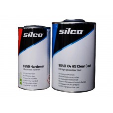 SILCO Лак прозорий високоглянцевий 9040 X4 HS 1л+затвердник 9250 0,5л
