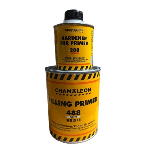 Chameleon 488 Optimal Грунт акриловий черный 1л+отвердитель 288 0,2л (1*6)