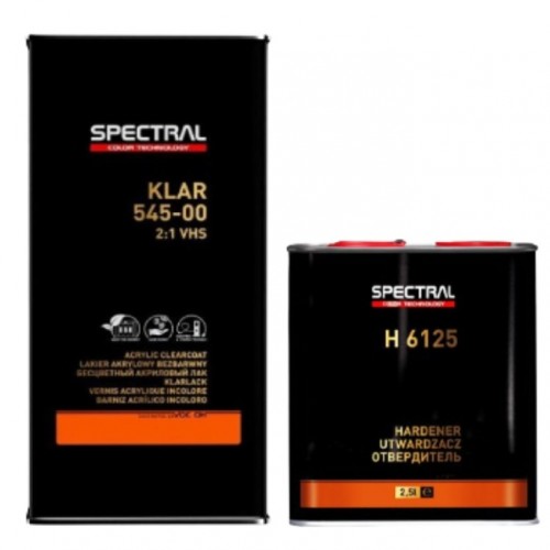 Novol  SPECTRAL  Лак бесцветный KLAR 545-00 2+1 5.0л+затв.H 6125 2+1 SR 2.5л