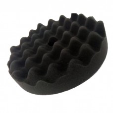 APP Губка полировочная профильная черная d 180мм