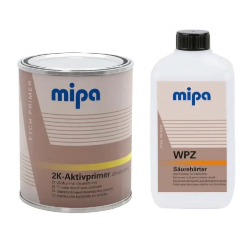 Mipa Грунт кислотний Aktivprimer 1л + 0.5л WPZ затверджувач