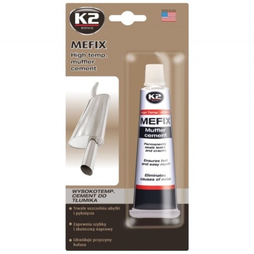 К-2 Герметик для ремонта и монтажа глушителей и выхлопных труб Bond Mefix 140г (B306)