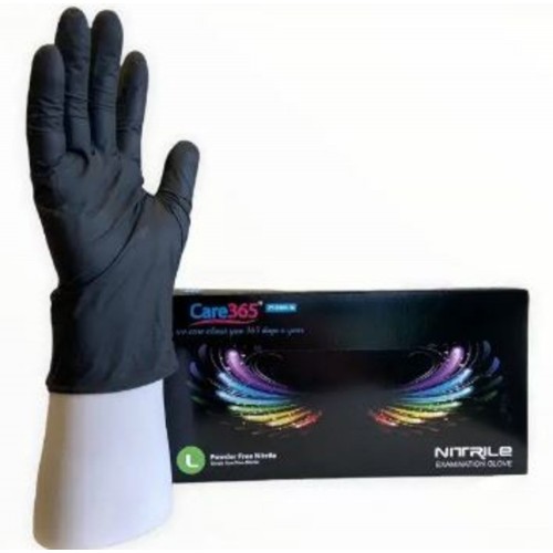 Перчатки плотные нитриловые GlovePro L Care 365 Premium  (100шт)