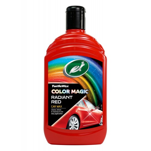 Turtle-Wax Полироль цветообогащенный "Color Magic" 500мл красный  