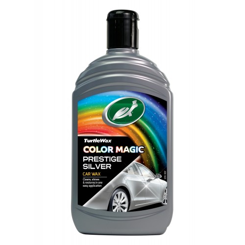 Turtle-Wax Полироль цветообогащенный "Color Magic" 500мл  серебро  