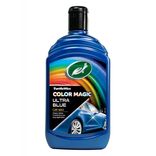 Turtle-Wax Полироль цветообогащенный "Color Magic" 500мл   синий 