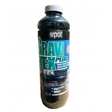 U-POL Защитное Антигравийное покрытие Серое 1л (GRA/GG1)