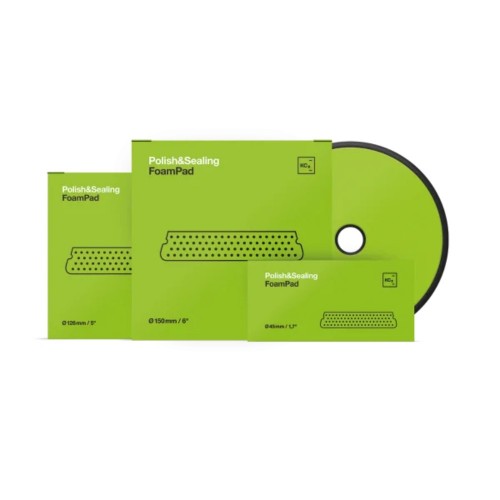 KOCH Полировочный круг зеленый мягкий Polish and Sealing Pad 126*23мм