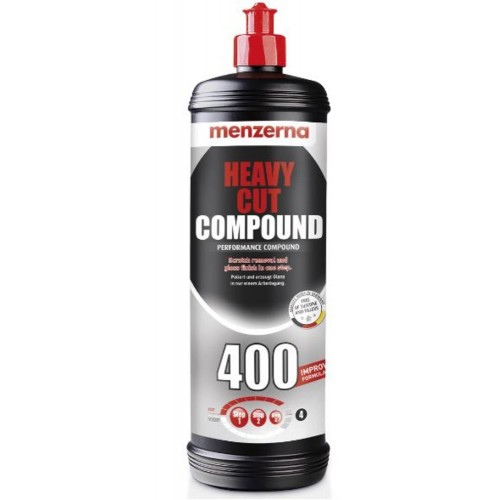 Menzerna Полірувальна паста Heavy Cut Compound 400 покращена формула 250мл (1*12)