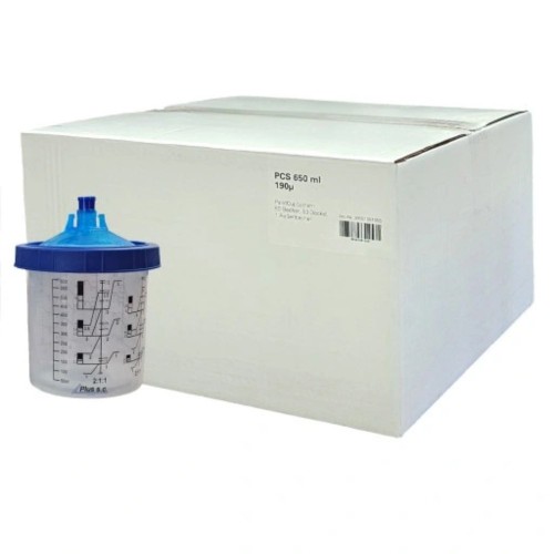 Mipa Бачок одноразовый PCS 650ml 190мкр (1*50)