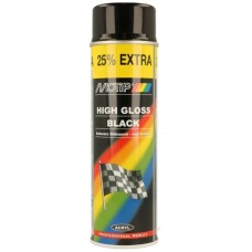Motip акриловая краска Черный глянец 500 мл