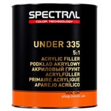 Novol  SPECTRAL  Грунт акриловый UNDER 335 MIX P5 черный 3,5+отв.Н6525 0,7л