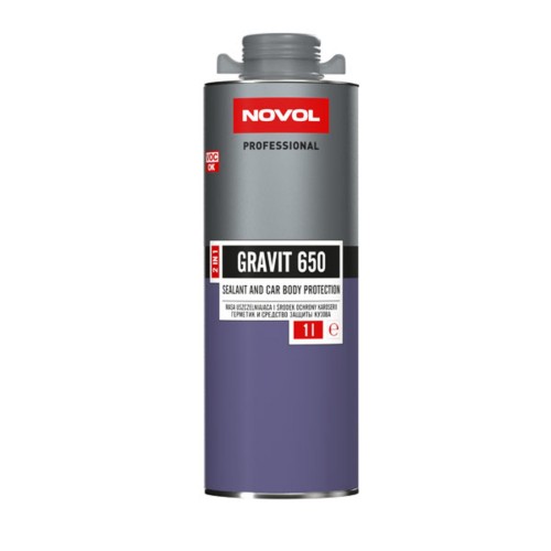 Novol Гравітекс-герметик 650 2в1 сірий 1л