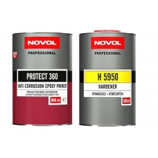 Novol Грунт Эпоксидный черный PROTECT 360 0,8 л + 0,8 утв.