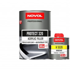 Novol  Грунт акриловый  4+1  PROTECT  320 0,8л черный + 0,2 затв.5520