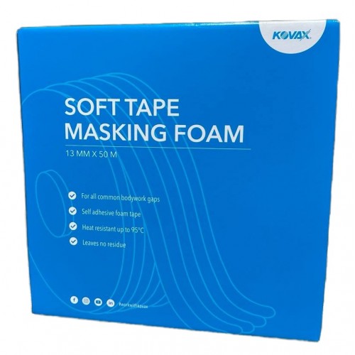 SOFT TAPE MASKING FOAM скотч для проемов 13мм х 50м