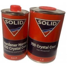 SOLID Лак МS 700 CryatalCoat 1л + отвердитель 0,5л