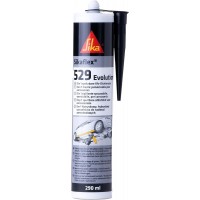 Sika Герметик на технологии STP, быстросохнущий, черный Sikaflex-529 Evolut 290мл (1*12) евро
