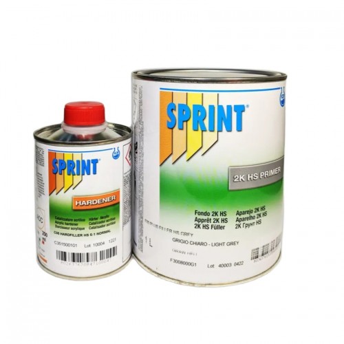 Sprint  Грунт-наповнювач F30 світло-сірий 1л + затв. С36 0,2л