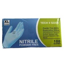 Перчатки плотные нитриловые Tech 4 Good  XL (100шт)