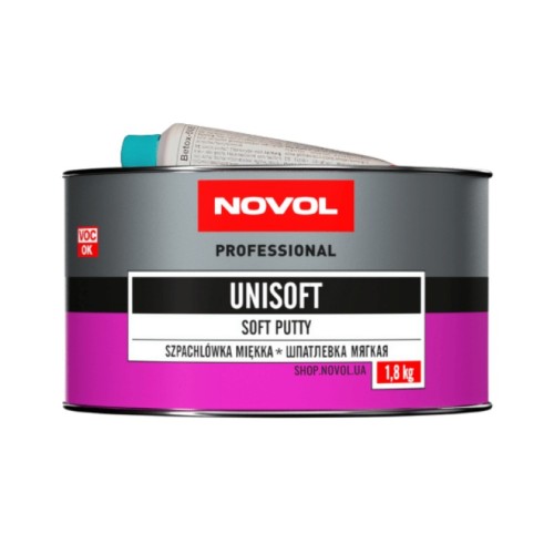 Novol Шпаклівка UNISOFT (М'яка шпаклівка широкого застосування) 1,8 кг