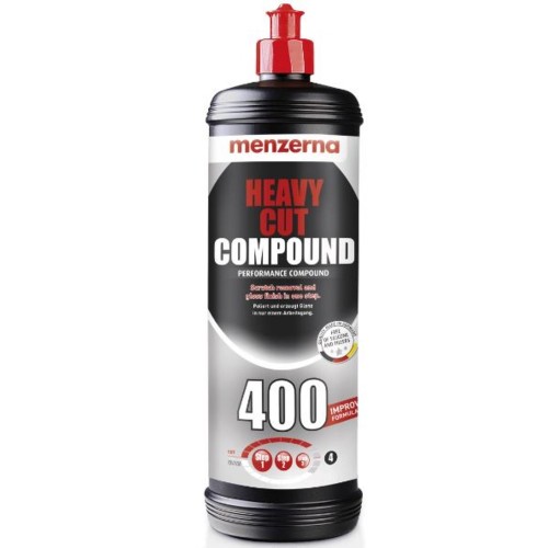 Menzerna Полірувальна паста Heavy Cut Compound 400 покращена формула 1,0л