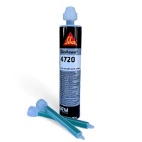 Sika Клей для кузовных деталей черный SikaPower-4720 (+2 носика в комплекте), картридж 195мл EURO