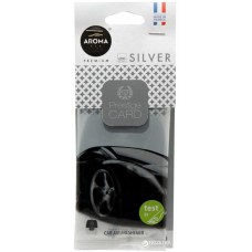 Ароматизатор Aroma Car Prestige Card,silver (36 шт.)