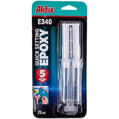 Ч "Akfix" (Е340) Клей 2К Універсальний 25мл/29гр