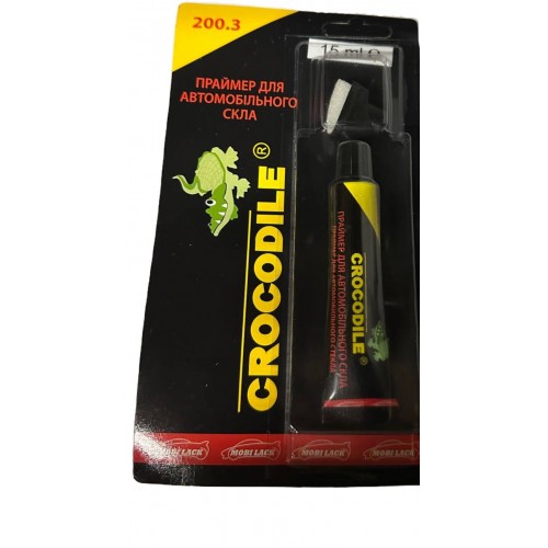 Крокодил  грунт для стекла  15мл с апликатором
