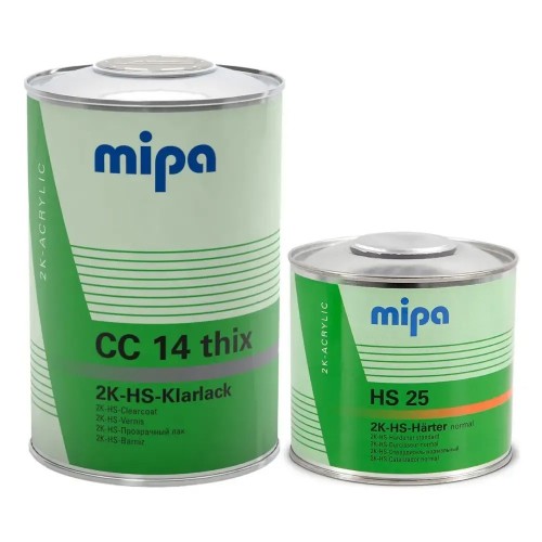 Mipa Лак СC-14 2+1 HS 1л + 0.5л HS25 отвердитель