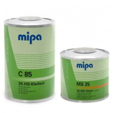 Mipa Лак HS C-85 2+1 1л + 0.5л MS25 отвердитель